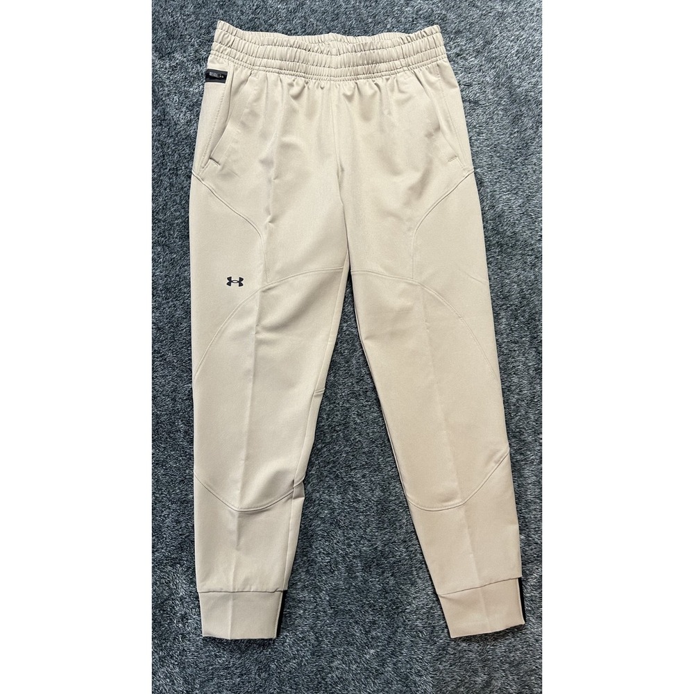 Under Armour Womens Size S Beige Unstoppable Jogger Pants